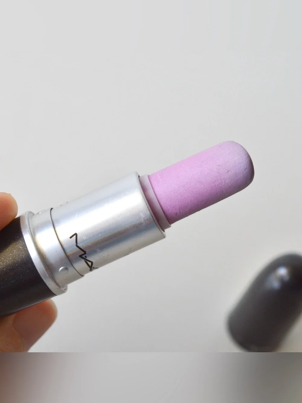 MAC Cosmetics Lipstick *PINK POPCORN* Pale Lavender Pink Limited Edition RARE